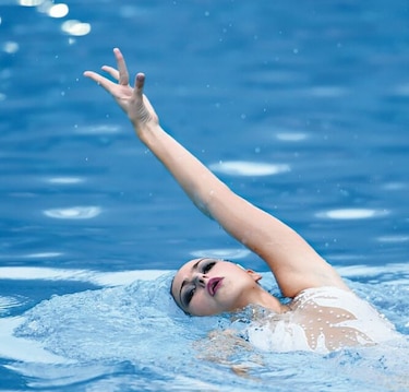 Natación artística se lleva los aplausos