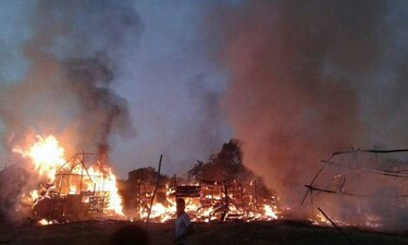 Otro incendio en poblado guna de Iggandí