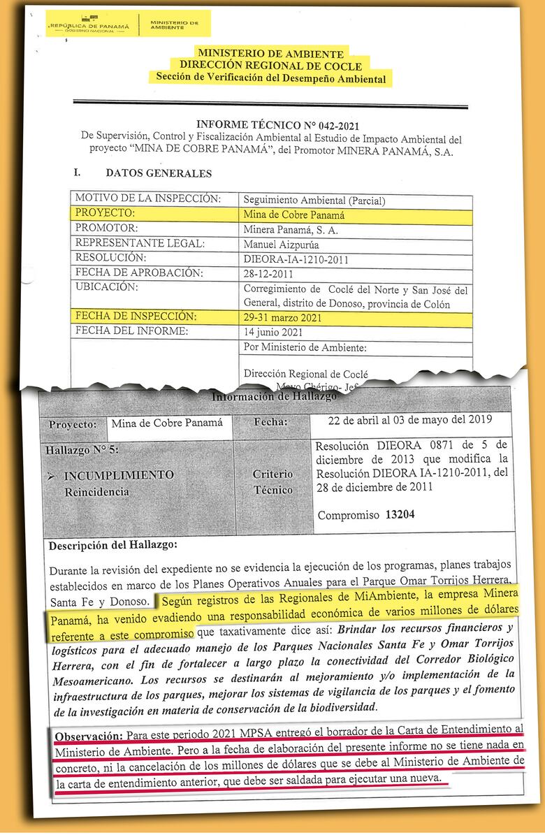 La pregunta de la Procuraduría a Miambiente: ¿dónde están los $12 millones de la minera?