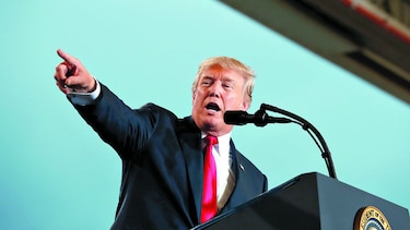 Trump, contra las cadenas