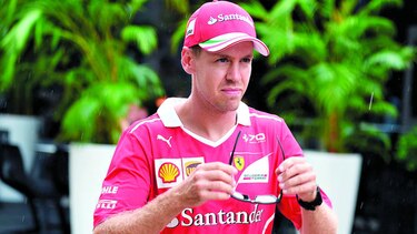 Vettel quiere olvidar choque