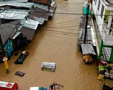 Atienden a 8 mil 450 familias afectadas por lluvias en Colombia