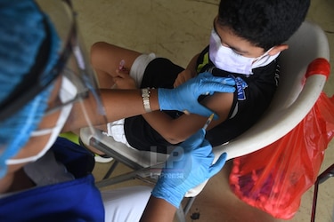 PAI reporta al menos 74 mil dosis pediátricas contra la Covid-19 aplicadas
