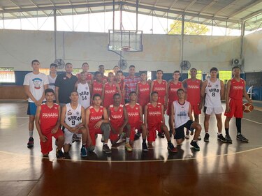 La Sub 14 de baloncesto está casi lista para el Centroamericano de Nicaragua