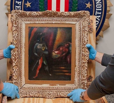 Aparece una obra de Chagall robada en Estados Unidos hace tres décadas