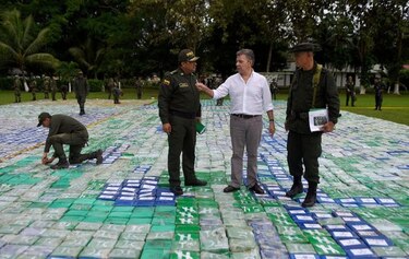 Colombia decomisa el mayor cargamento de cocaína en su historia