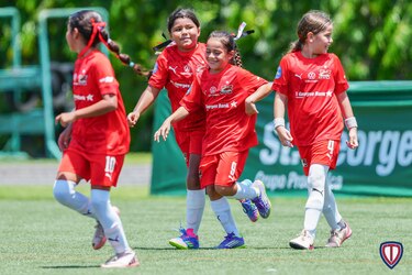 Goles y blanqueadas marcaron la primera fecha de la Copa Talento Kids