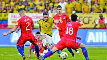 Chile sacó un punto en la calurosa Barranquilla