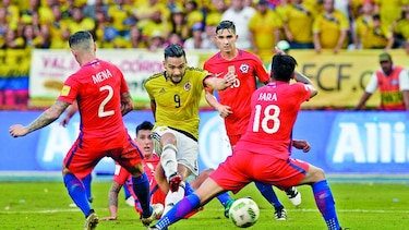 Chile sacó un punto en la calurosa Barranquilla