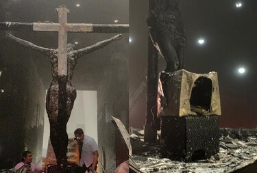 Arrojan bomba en la Catedral Metropolitana de Managua; empresa privada condena el ataque