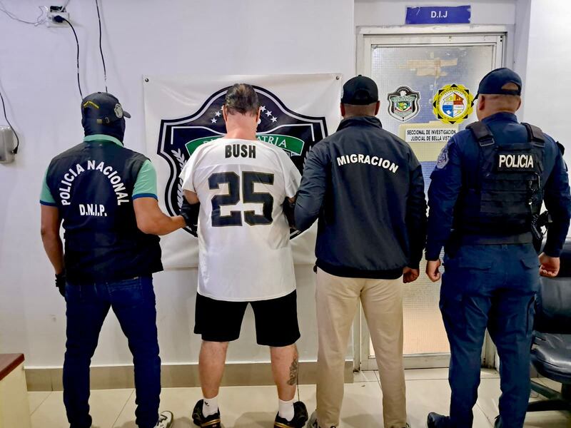Se escondía en Panamá el presunto asesino de vocalista de banda punk, uno de los más buscados en Estados Unidos