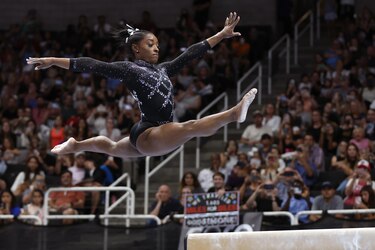Simone Biles conquista su octavo título nacional y bate un récord de 1933