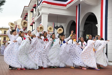 Así celebró Panamá el día de los Símbolos Patrios en el Palacio de las Garzas