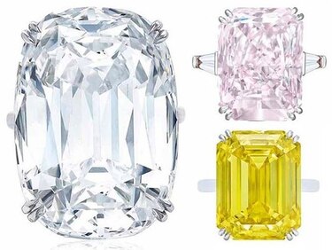 Venden diamante blanco de 50 quilates por $6.5 millones
