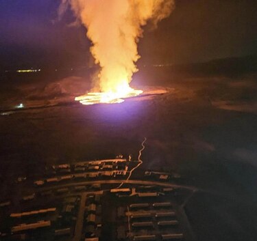 Nueva erupción volcánica en Islandia