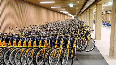 El mayor estacionamiento de bicicletas del mundo