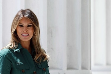 Operaron a Melania Trump por problema renal 'benigno'