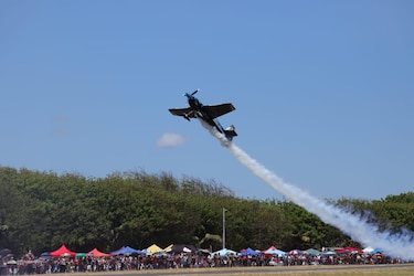 Así se vivió el Festival Aéreo en Guararé