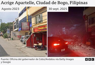 Al menos 69 muertos en un fuerte terremoto que sacudió el centro de Filipinas