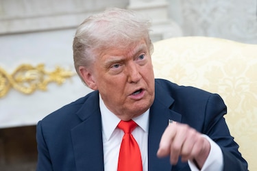 Trump se enfurece al ser preguntado por Epstein: ‘¿Todavía hablamos de este asqueroso?’