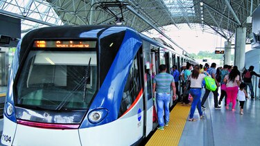 Estación del Metro en Curundú, en pausa