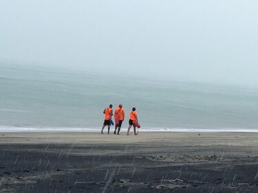 Sinaproc levanta bandera roja en varias playas del país debido a las lluvias