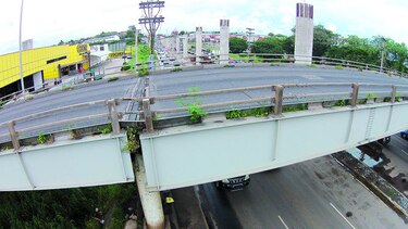 Cierre temporal del puente de Villa Lucre