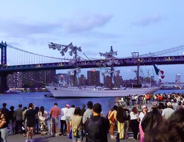 Los daños del buque Cuauhtémoc superan los 500,000 dólares
