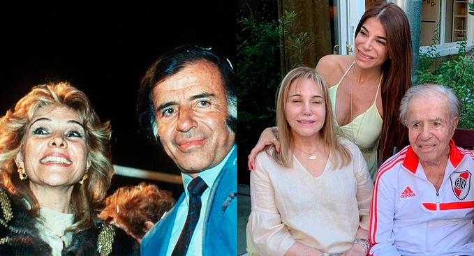 Expresidente Menem vuelve a casarse con su primera esposa Zulema Yoma