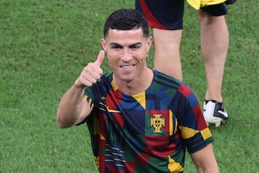 Portugal se entrena con Cristiano en el gimnasio