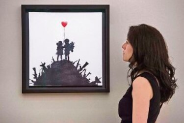 Puja por obras de Banksy