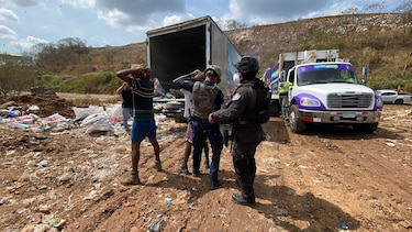 Ocho personas sin autorización fueron aprehendidas en el relleno sanitario de cerro Patacón