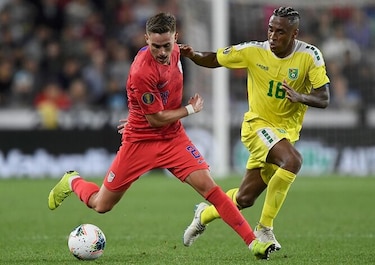 Estados Unidos golea a Guyana 4-0