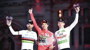 Roglic gana Vuelta a España y Jakobsen, la última etapa