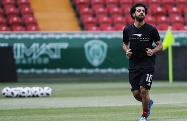 Egipto: Salah sigue en duda para el debut contra Uruguay