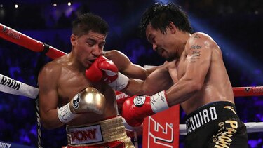 Pacquiao derrota a Vargas y reclama título welter de la OMB