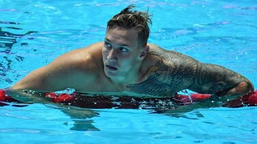 Caeleb Dressel sigue deslumbrando y arrebata un récord mundial