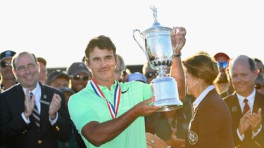 Golf: estadounidense Brooks Koepka gana el Abierto de Estados Unidos