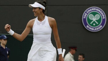 Garbiñe Muguruza se clasifica a semifinales de Wimbledon