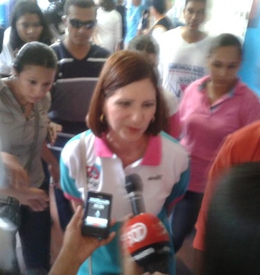 Primera Dama reporta un 35% de participación en internas de CD