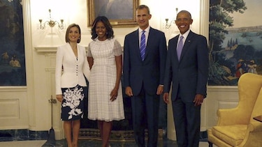 Obama recibe a Felipe VI y declara su compromiso 'con una España fuerte y unida'