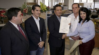 Diputados de CD y alcalde de La Chorrera reciben credenciales