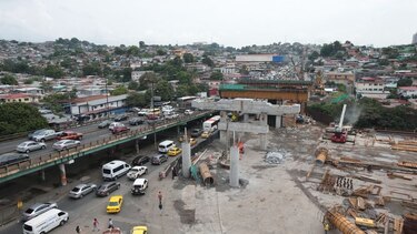 Montarán vigas en forma de 'U' en la entrada de Cerro Viento