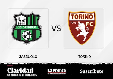 Sassuolo frente a Torino
