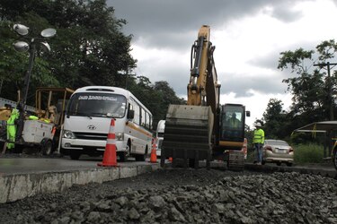 Anuncian cierre parcial de la vía Transístmica, cerca de Villa Grecia