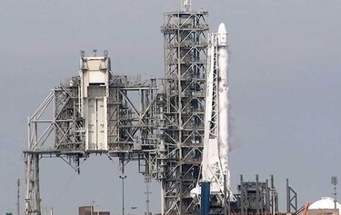 SpaceX lanza un cohete rumbo a la Estación Espacial Internacional