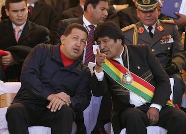 Evo Morales viaja esta noche a Caracas para despedir a Chávez