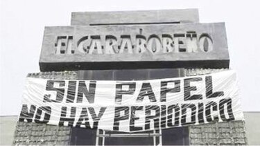 Periódico venezolano ya no circulará