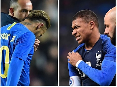 PSG espera evolución de Neymar y Mbappé