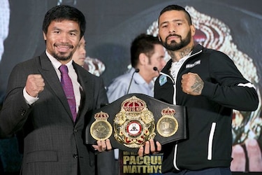 Pacquiao pronostica pelea reñida con el argentino Matthysse